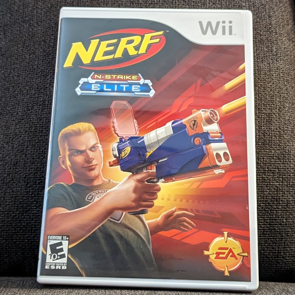 Great Condition: Wii Game Nerf N-Strike Elite